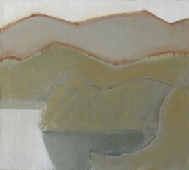 Susannah Phillips, Landscape 11, 2012. Oil on canvas, 36 x 47 inches. Courtesy of Lori Bookstein Fine Art.