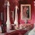 Tim Kent, Chatsworth ~ The Mistress, 2012. Oil on linen, 16 x 17 inches. Courtesy of the Artist