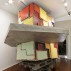 Phyllida Barlow, untitled: upturnedhouse, 2012. Timber, plywood, scrim, cement, polystyrene, polyfiller, paint, varnish, 138 x 200 x 128 inches. Courtesy of Hauser & Wirth