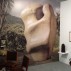 Bhakti Baxter, Henry Moore in the River (Brace Yourselves), 2012. Inkjet printed wallpaper, dimensions variable. Courtesy of Federica Schiavo Gallery, Rome.