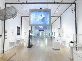 Installation shot of Rematerializing "Six Years" at the Brooklyn Museum
