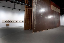 Installation shot, “Dieter Roth. Björn Roth” at Hauser & Wirth, 511 West 18th Street, New York, 2013.