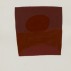 Suzan Frecon, still red, agate-burnished watercolor from large painting idea, variation 2, c. 2013. Watercolor on Fabriano hot press paper, 15 x 11-3/8 inches. Courtesy of David Zwirner, New York