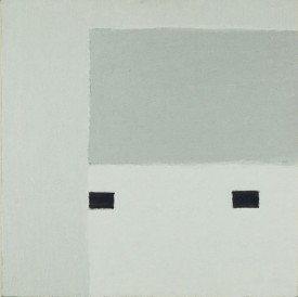 Robert Storr, Double Negative 1989. Oil on canvas. The Artist