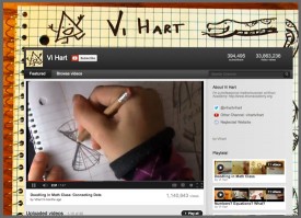 Vi Hart's Youtube channel, one of Susan Jenning's favorite bookmarks