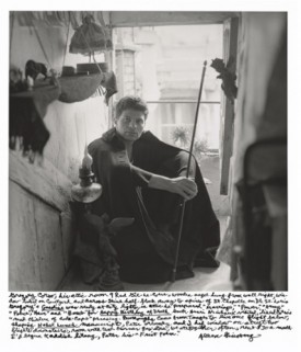 Gregory Corso, his attic room 9 Rue Gît-le-Coeur…., 1957 Gelatin silver print, printed 1984-97. National Gallery of Art, Gift of Gary S. Davis. © 2012 Allen Ginsberg LLC. All rights reserved.