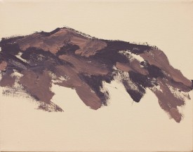 Sandy Walker, Mountain Moment, 2011. Oil on canvas, 14 x 18 inches. Courtesy of Elizabeth Harris Gallery