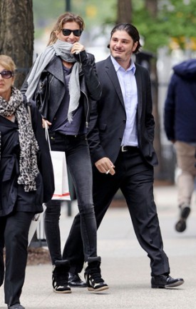 Gisele Bundchen and her art dealer friend Helly Nahmad. Photo: Pacific Coast News