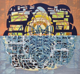 Sarah Walker, C.M.E., 2012. Acrylic on panel, 26 x 28 inches. Courtesy of Pierogi Gallery