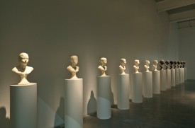 Janine Antoni, Lick and Lather 1993. Courtesy of The New Museum.