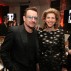 Bono and Francis Beatty Adler at the Drawing Center Gala, April 10, 2013. Photo by Hal Horowitz