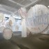 Lin Tianmiao, Badges, 2011-12, White silk, colored silk thread, painted stainless steel embroidery frame, sound component Installation dimensions variable. Installaed in the artist’s 2012 exhibition at Galerie Lelong, New York. Courtesy Galerie Lelong