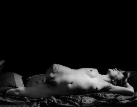 Ariane Lopez-Huici, Priscille, 2009. Silver gelatin print, 20 x 24 inches. Courtesy of Hionas Gallery