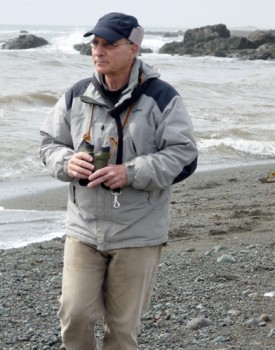 Jene Highstein on a visit to Nova Scotia. Courtesy of Lilly Wei