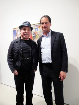 Paul Simon and David Leiber. (c) Robin Siegel, 2013