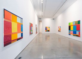 Installation shot of Stanley Whitney: Other Colors I Forget at Team Gallery, New York, April 11 to May 12, 2013