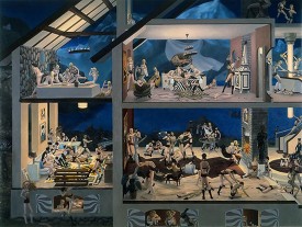 Hilary Harkness, Matterhorn, 2003-04. Oil on linen, 20 x 27 inches. John L. Thomson Collection