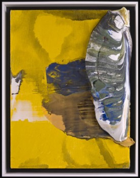 James Walsh, Jolts, 2012. Acrylic on canvas, 24-1/8 x 18 inches. Collection of Spanierman Modern, New York