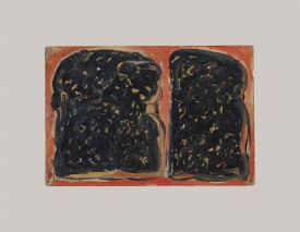 Gedi Sibony, Three Each, 2013, painting, 24 1/4 x 36 1/4 inches. Courtesy of the artist and Greene Naftali, New York .