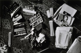 Hervé Guibert, Destruction des negatifs de jeunesse, 1986, gelatin silver print, 5 1/2 x 8 1/2 inches (image size) (Inv# HG002). Courtesy of Callicoon Fine Arts, New York.