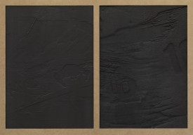 Daniel Lefcourt, Drawing Board, 2013, graphite on machined fiberboard panel with pine frame, 32 x 42 inches. Courtesy of Mitchell-Innes & Nash, New York.