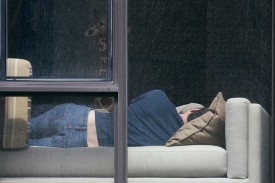 Arne Svenson, Neighbors #11, 2012, pigment print, 30 x 45 inches. Courtesy Julie Saul Gallery, New York.
