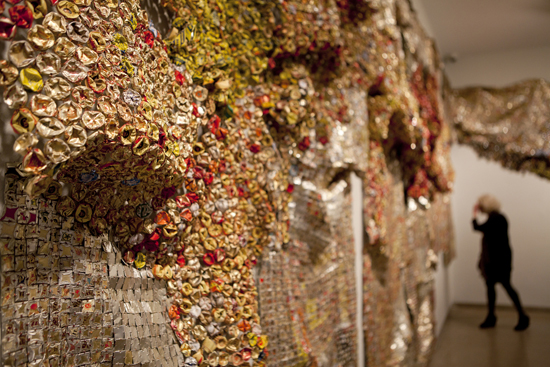 ARTCRITICAL PICK: El Anatsui At The Brooklyn Museum - Artcritical