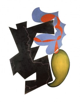 Elizabeth Murray, Sentimental Education,1982, oil on canvas, 127 x 96 inches. Courtesy Pace Gallery.