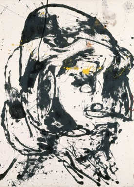 Jackson Pollock, Number 7, 1952, 1952, enamel and oil on canvas, 53 x 40 inches. The Metropolitan Museum of Art, New York. Purchase, Emilio Azcarraga Gift, in honor of William S. Lieberman, 1987.