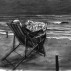 William Kentridge, Drawing From 'Tide Table' (Soho In Deck Chair), 2003. Charcoal On Paper, 32 x 48 inches. Courtesy of Marian Goodman Gallery