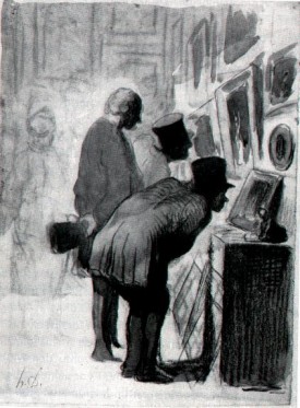 Honore Daumier, Galerie Tableaux. Image taken from Wikimedia Commons, the free media repository.