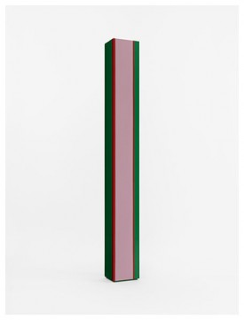 Anne Truitt, Second Requiem, 1977/1980. Acrylic on wood, 84 x 8 x 10 inches. Courtesy of Matthew Marks Gallery