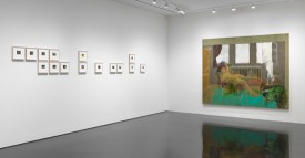 Installation shot, Balthus: The Last Studies ?at Gagosian Gallery, New York, September 26 to December 21, 2013