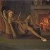 Balthus, The Golden Days, 1944-1946. Oil on canvas, 58.25 x 78.375 inches. Hirshhorn Museum and Sculpture Garden, Smithsonian Institute, Washington DC, Gift of the Joseph H. Hirshhorn Foundation, 1966 © Balthus