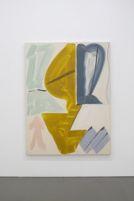 Patricia Treib, Accoutrements, 2013, oil on canvas, 66 x 50 inches. Courtesy of Wallspace.
