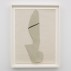 Patricia Treib, The Mobile Sleeve (gray), 2013, Pastel and collage on paper, 15.75 x 11.75 inches. Courtesy of Wallspace.