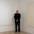 Daniel Levine and his work at Churner and Churner Gallery, New York during his exhibition, "The Way Around," January 9 to February 22. Photo: Sylvie Ball