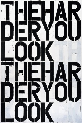 Christopher Wool Untitled, 2000 Enamel on aluminum, 274.3 x 182.9 cm © Christopher Wool