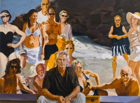 Eric Fischl, Self-Portrait: An Unfinished Work, 2011. Oil on linen, 84 x 108 inches. Courtesy of Mary Boone Gallery