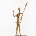 Germaine Richer, Don Quichotte à la lance, 1949. Polished natural bronze, 18 x 6-1/4 x 7 inches, Edition 12. Courtesy of Dominique Lévy, New York