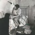 Lucian Freud Sitting On A Bed, by John Deakin 1964 (c) The Estate of Francis Bacon. All Rights Reserved. DACS, London 2012