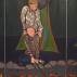 Jan Wurm, Nocturne: Camping, 2012. Triptych, oil on canvas, 48 x 108 inches. Courtesy of the Artist
