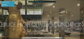 Page from leverhouseartcollection.com featuring bronze rat of Bruce High Quality Foundation, 2012