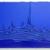 Stuart Elster, In Dazzle Blue #2, 2012. Oil on canvas, 16 x 24 inches. Courtesy of Junior Projects