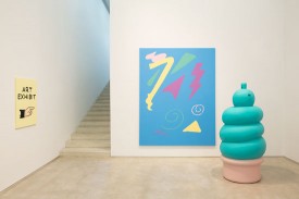 Installation view, "Jayson Musson: Abstract Art Exhibit," courtesy of Salon 94.