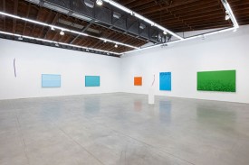 Tom Friedman, installation view, "Paint and Styrofoam," courtesy of the artist and Luhring Augustine, New York.