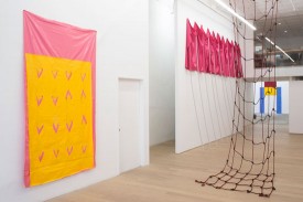 Installation view, "Supports/Surfaces," 2014, CANADA New York. Courtesy of CANADA and Galerie Bernard Ceysson.