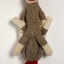 Mike Kelley, Estral Star #3, 1989. Tied, found stuffed cloth animals, 23 x 10 1/2 x 5 inches. Courtesy of the Mike Kelley Foundation for the Arts.