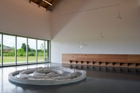 Installation view, "Platform: Maya Lin," 2014, Parrish Art Museum. Photograph by Gary Mamay, courtesy of Pace Gallery, New York.
