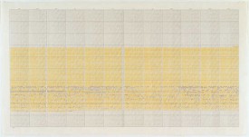On Kawara, One Hundred Years Calendar (24,845 Days), 2003. Ink and silkscreen on paper, 28 x 52 inches. Courtesy of the artist and David Zwirner Gallery.